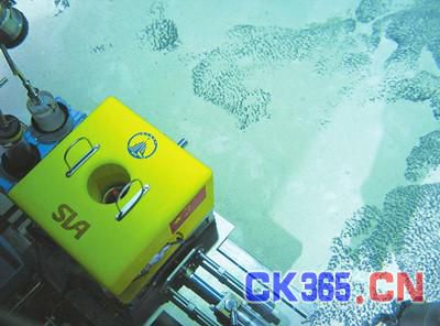 蛟龙号成功进行航次首潜 最大下潜深度2424米