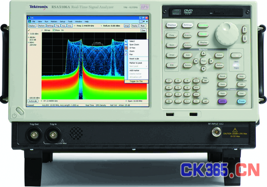 RSA5000系列实时信号分析仪提供DPX多域分析功能