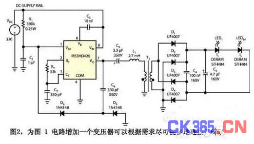 深入解析CFL镇流器IC驱动LED应用电路