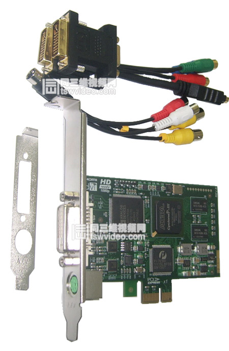 影像工作站计算机VGA屏幕输出VGA视频图像信号采集卡