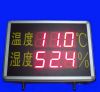 温湿度电子显示看板 LED温湿度显示屏 上海工厂温湿度看板