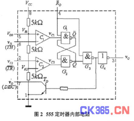 555定时器内部电路
