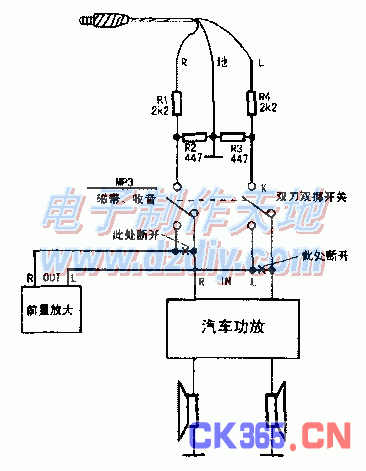 音频转接线--用MP3播放器升级汽车音响Audio Cable