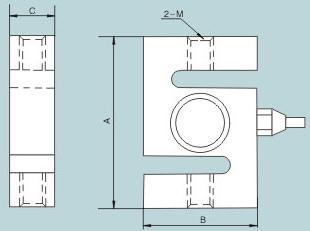 S式拉压力传感器的结构