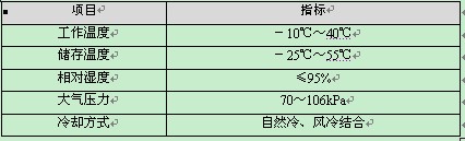 充电模块环境要求