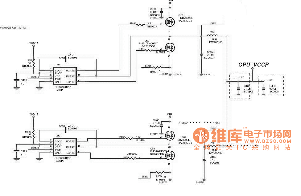 p4电源的电路图