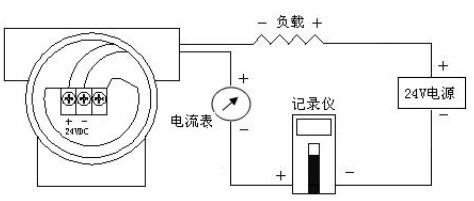 靶式流量计电气接线图