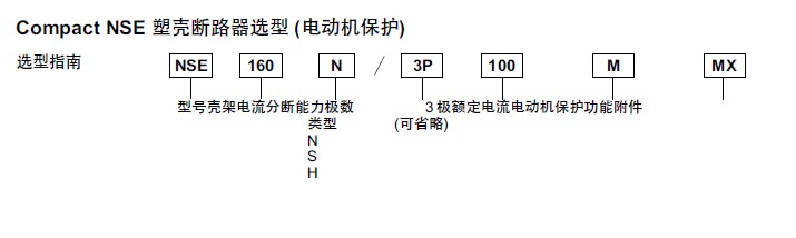 施耐德塑壳断路器选型指南3
