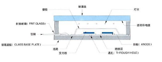 VFD的剖面图