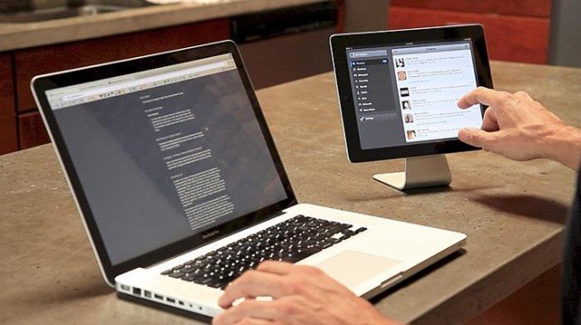 新型平板电脑支架亮相 让iPad变身微型iMac